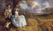 Thomas Gainsborough Mr and Mrs. Andrews oil